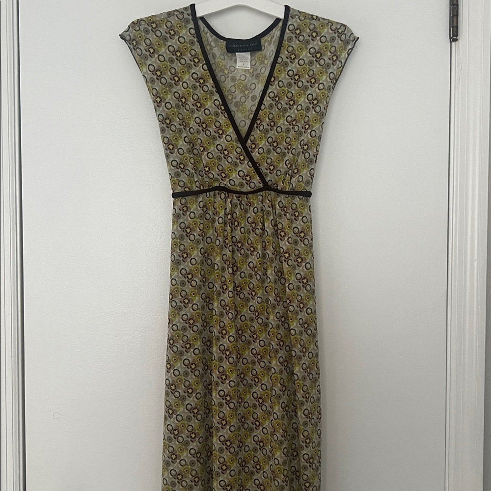 Y2K inspired tie back dress